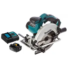 MAKITA - Sierra Circular 18v Inalámbrica 165mm 6-12 DSS611 3 Ah