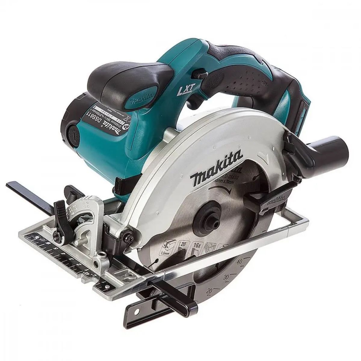 MAKITA - Sierra Circular 18v Inalámbrica 165mm 6-12 Makita DSS611 3 Ah