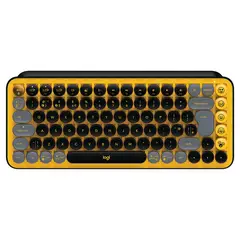 LOGITECH - Teclado Mecánico Inalámbrico Emoji Pop Key Amarillo