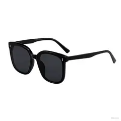 POLASUP - Gafas de sol unisex clásicas y elegantes con montura grande