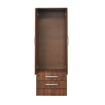 Imagen 2 del producto Closet 2 Puertas 2 Cajones Nogal