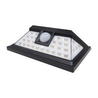 Aplique Muro Exterior Pc Led Solar 200Lm Con Sensor