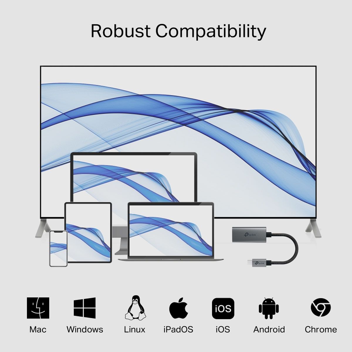 TP LINK - ADAPTADOR USB-C A HDMI 4K TP-LINK UA520C