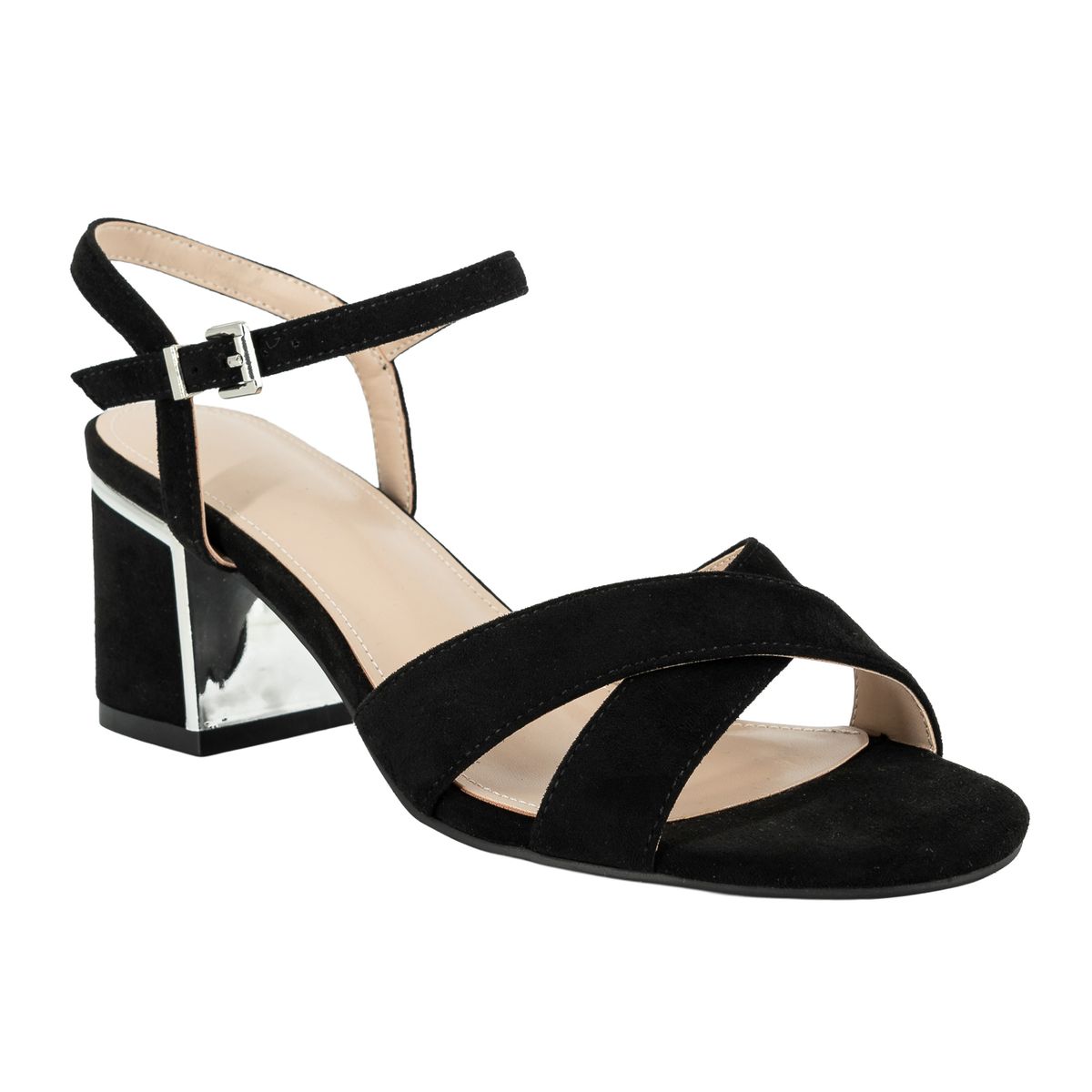 ALQUIMIA - Sandalia de Vestir Mujer Negro Shiro Alquimia