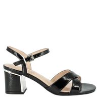 Sandalia de Vestir Mujer Negro Charol Shiro