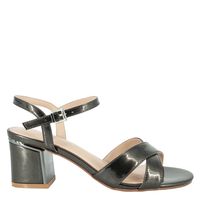 Sandalia de Vestir Mujer Plateado Metalizado Shiro