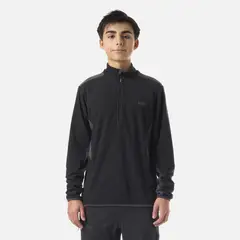 LIPPI - Polerón Teen Boy Mild Nano-F 1/4 Zip Negro