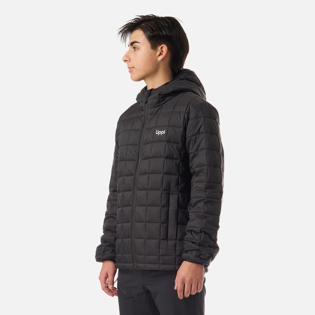 LIPPI - Chaqueta Teen Boy All Summer Steam-Pro Hoody Jacket Negro Lippi