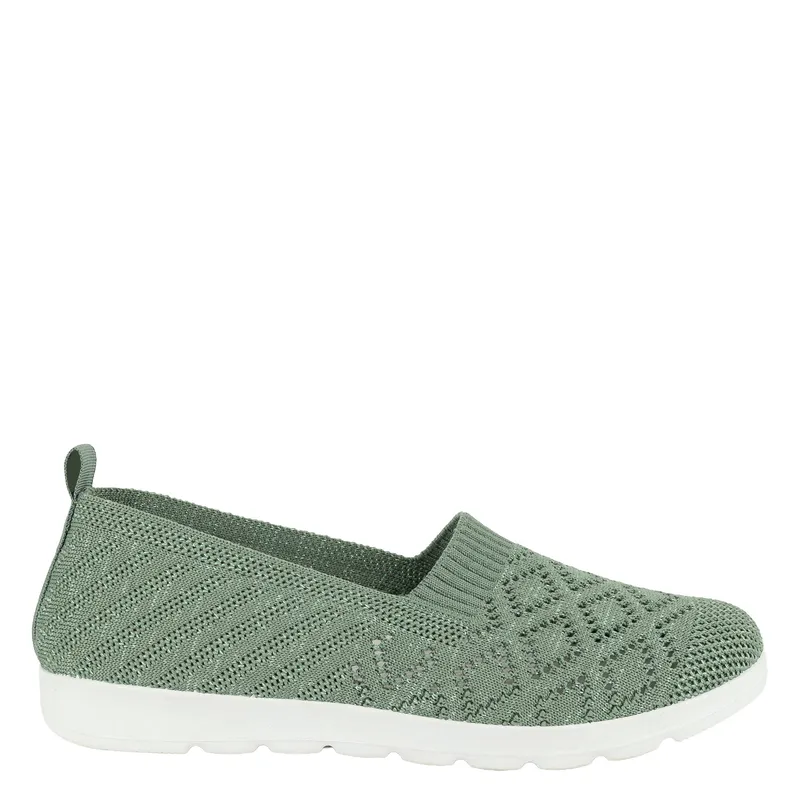 ALQUIMIA - Zapatilla Mujer Verde Sena Alquimia