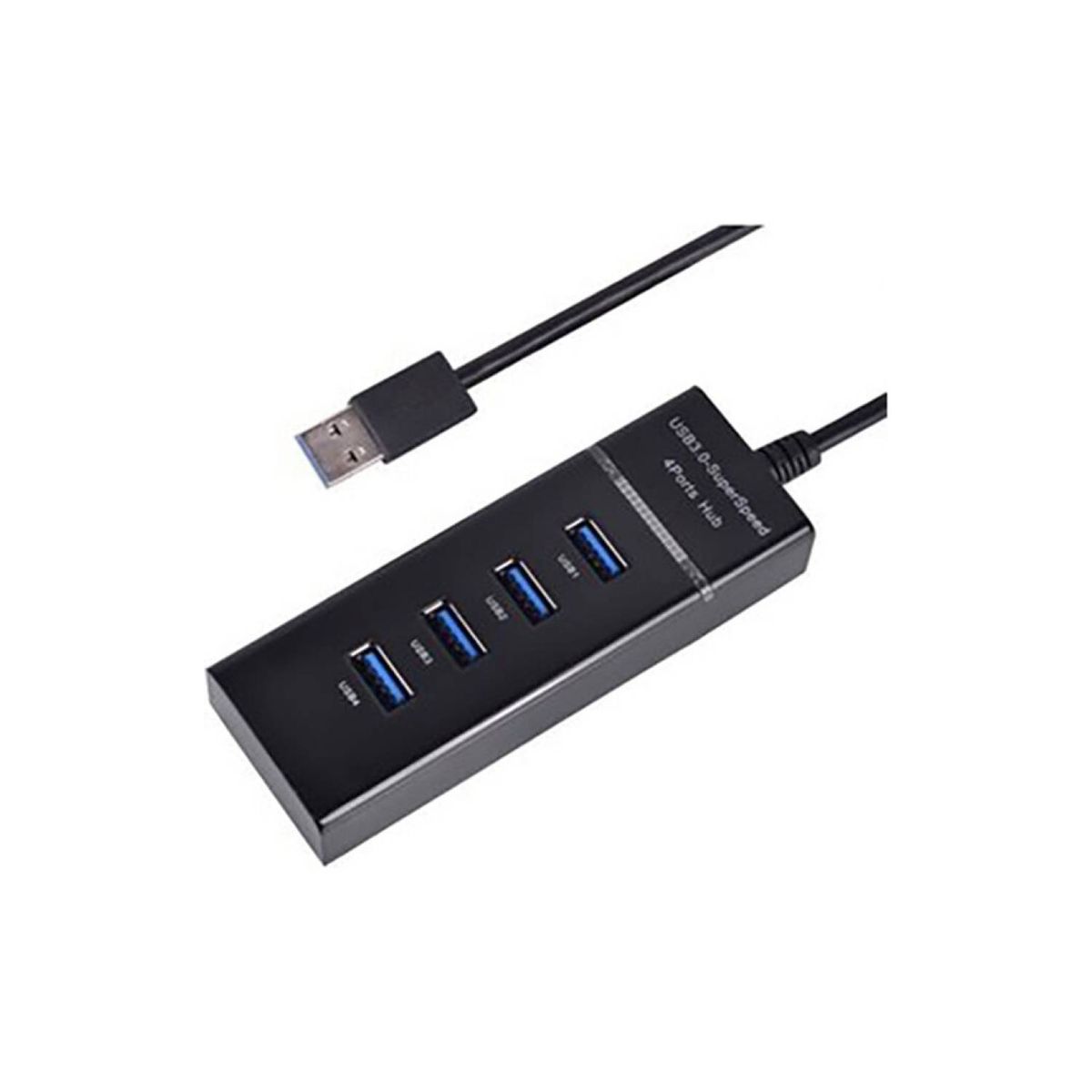 GENERICO - Hub usb 30 super speed importado  2224  negro