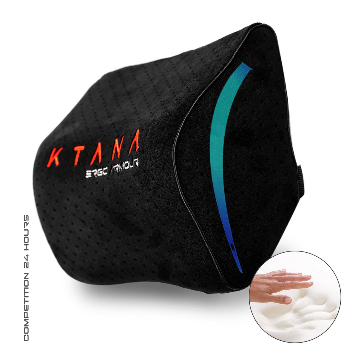 KTANA - Cojín Almohada Cervical Ergonómico Memory Foam Gamer
