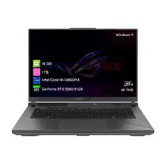 ASUS - Notebook Gamer Rog Strix G16 Intel i9 16GB 1TB SSD RTX5060 16 FHD Win11