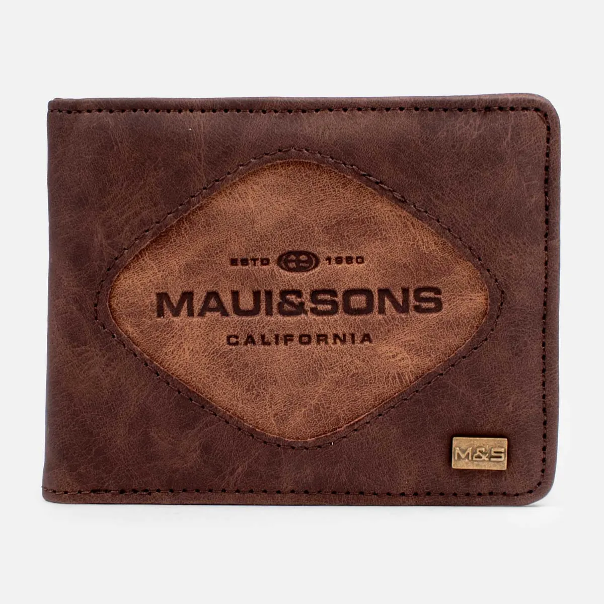 MAUI AND SONS - Billetera Palmora Café Hombre Maui And Sons