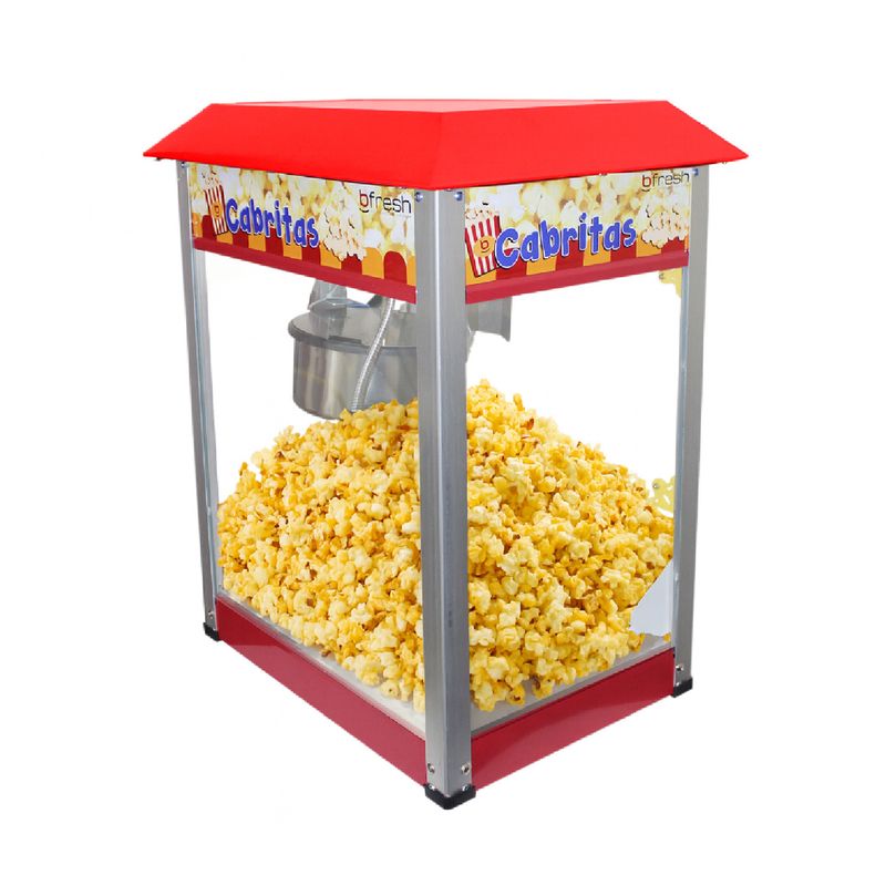 B FRESH - Máquina De Cabritas PopCorn Profesional 8oz