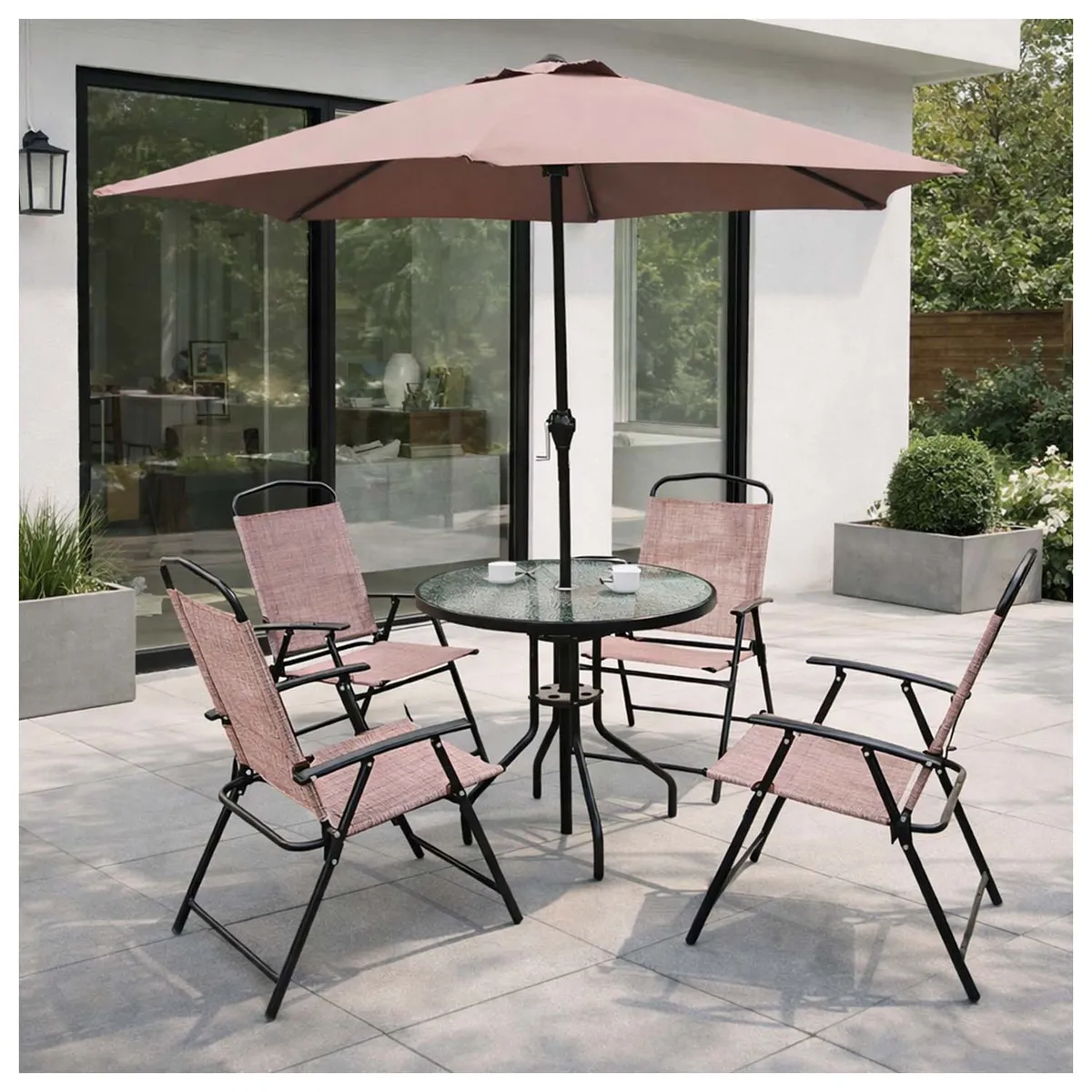 NOVAHUS - Set de Terraza 6 Piezas Recife