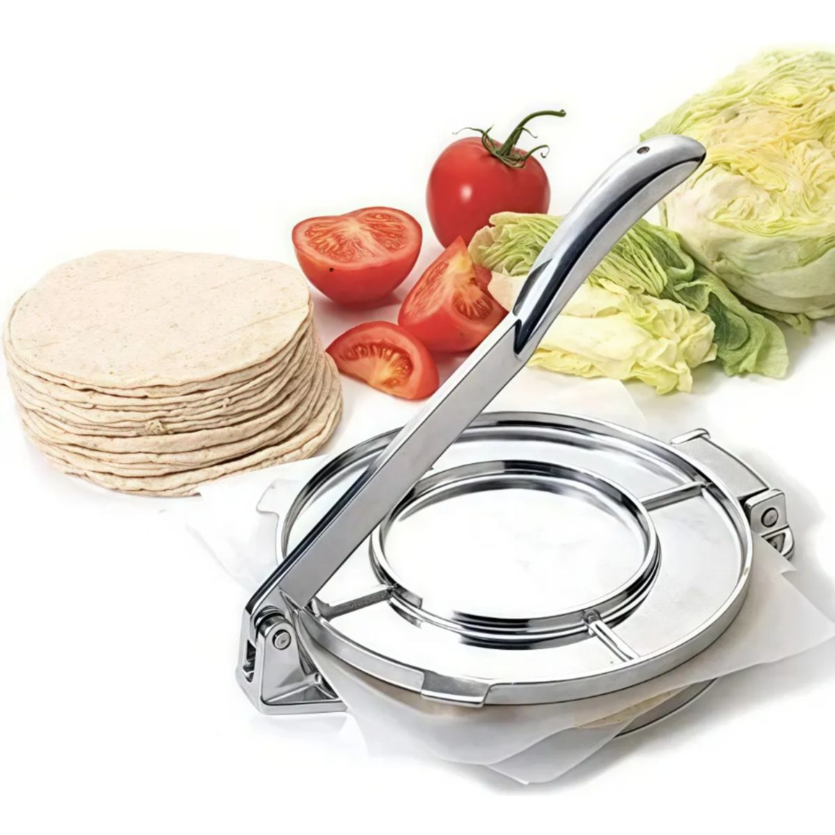 GENERICO - Prensa Para Tortillas Fajitas Patacones Masa Cocina