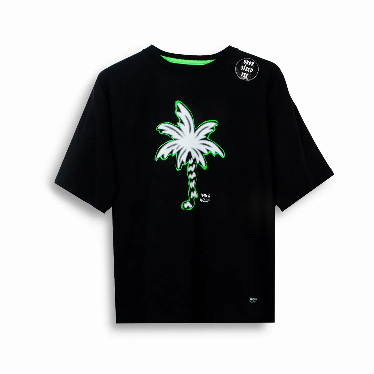 PILLIN - Polera Niño Negro Pillin TVC610-25NEG