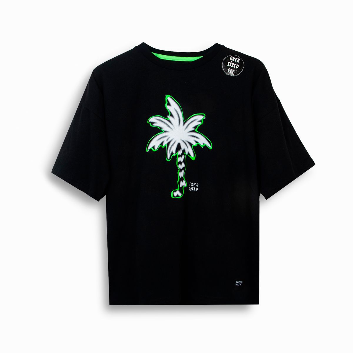 PILLIN - Polera Niño Negro Pillin TVC610-25NEG