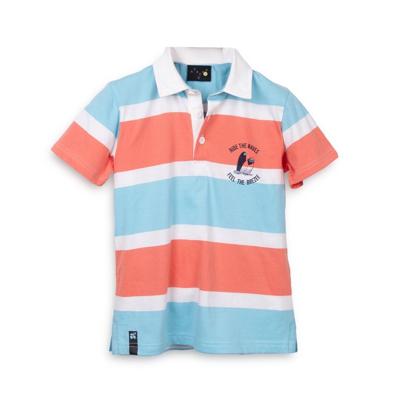 PILLIN - Polera Niño Celeste Pillin PVC651-25CEL