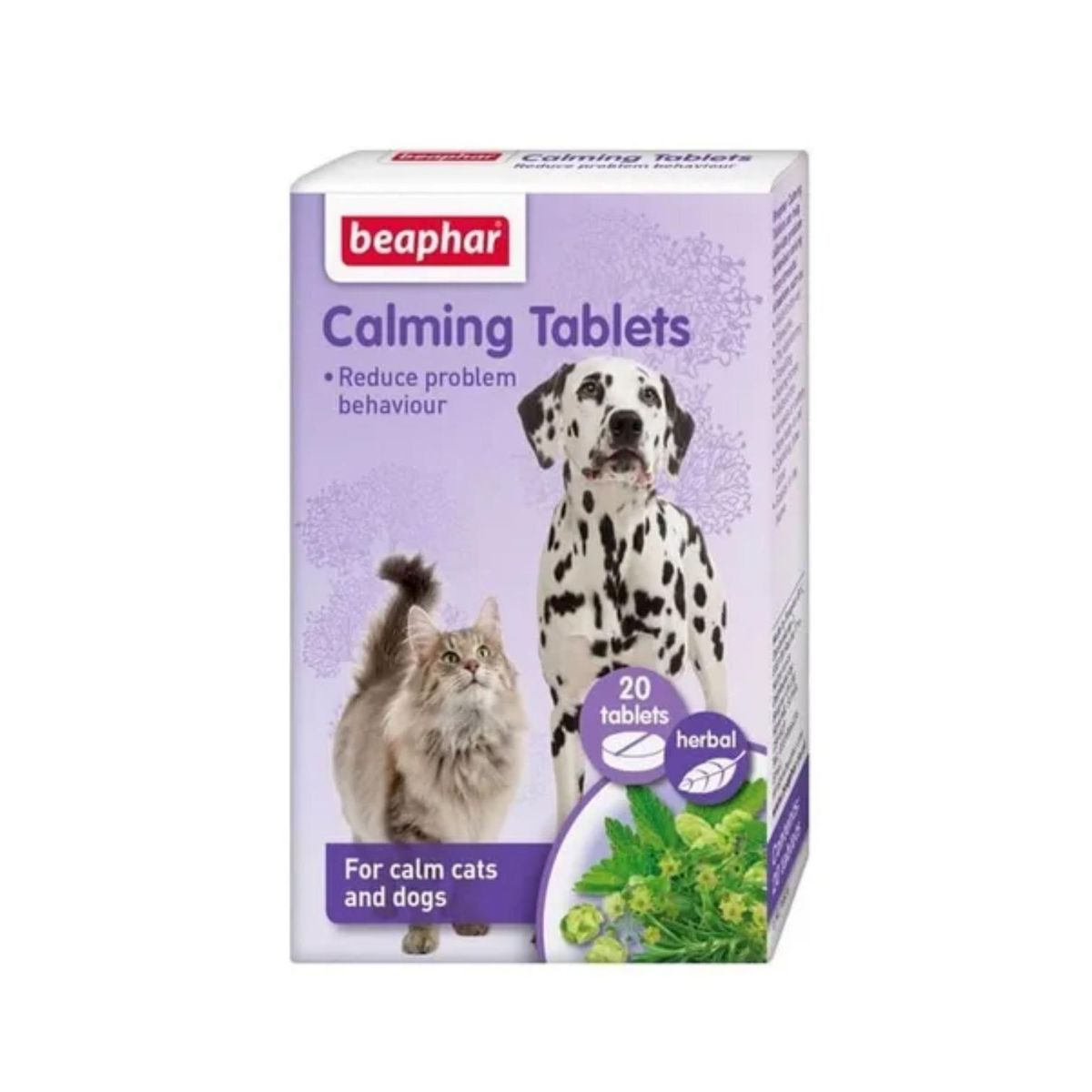 BEAPHAR - Collar Calming Tablet Beaphar Para Perrogato 20tabletas