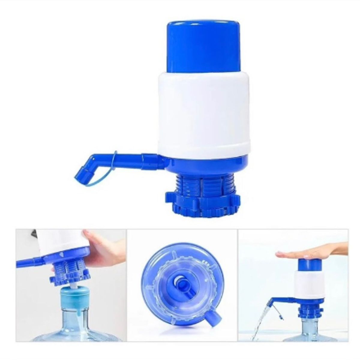 GENERICO - Dispensador De Agua Para Bidón De 10 A 20 Lt, Bomba Manual