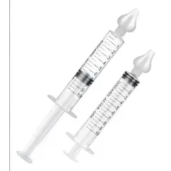 GENERICO - Jeringa Para Lavado Nasal Bebe, Niños Limpiador Nariz Pack 2