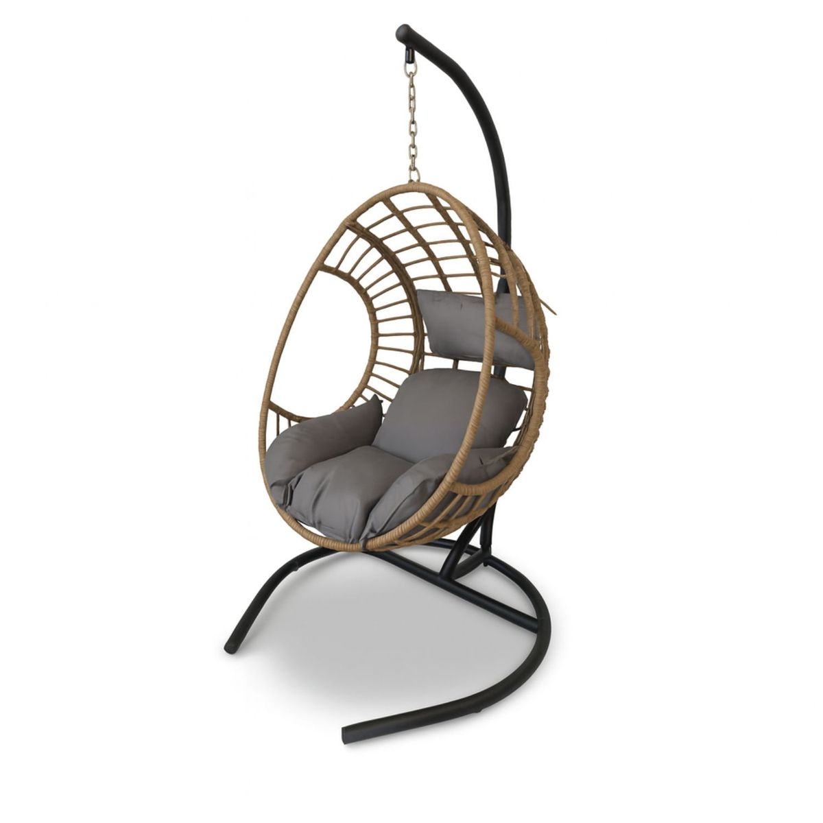 NOVAHUS - Silla Colgante de Terraza Almond