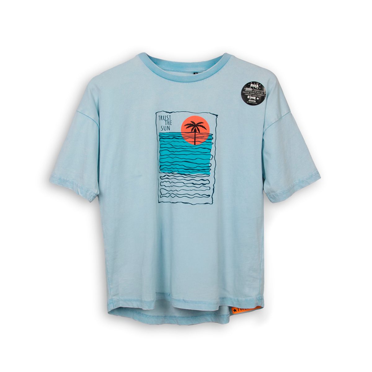 PILLIN - Polera Niño Celeste Pillin TVC617-25CEL