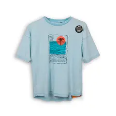 PILLIN - Polera Niño Celeste TVC617-25CEL