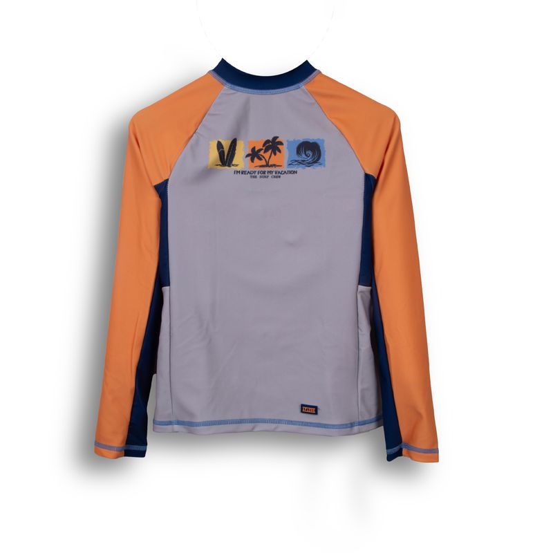 PILLIN - Polera Niño Gris Pillin PVC836-25GRI