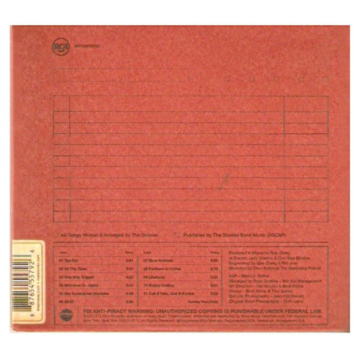 GENERICO - THE STROKES - COMEDOWN MACHINE (DIGIPACK) / CD