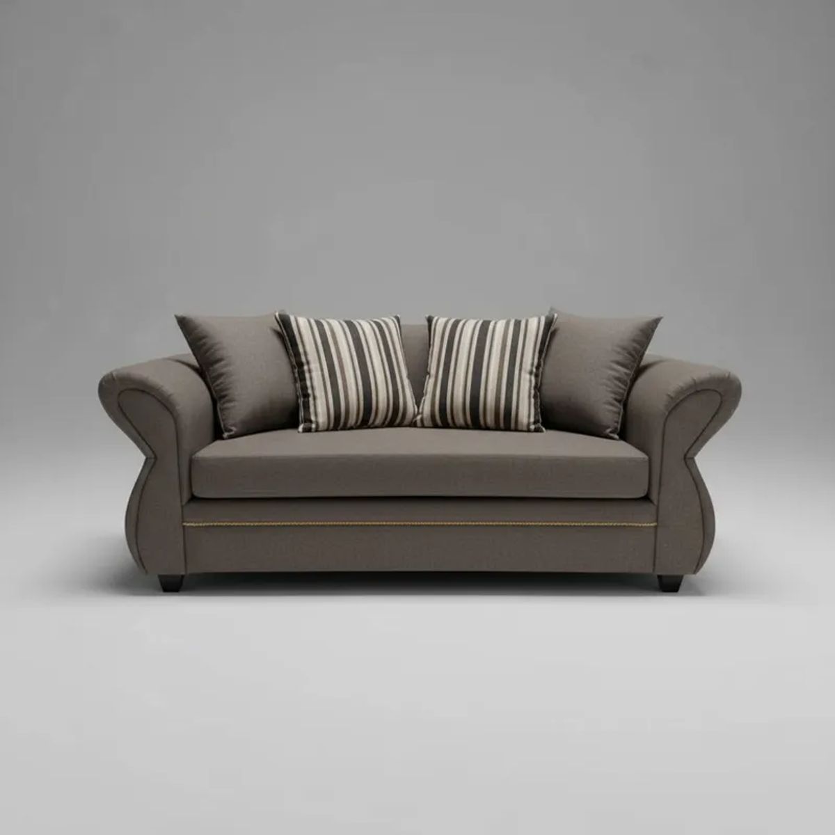 FLOBAL - Sofá 3 Cuerpos Grecia - Tela Repelente a Líquidos