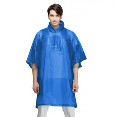 PRO OUTDOOR - Poncho Para Lluvia Adulto 1000 Unidades