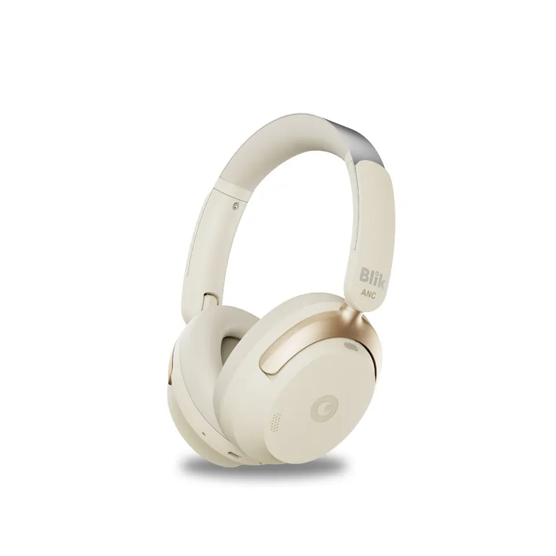 BLIK - Audifonos Bluetooth Blik Aura950 Cancelación De Ruido 72H Cream