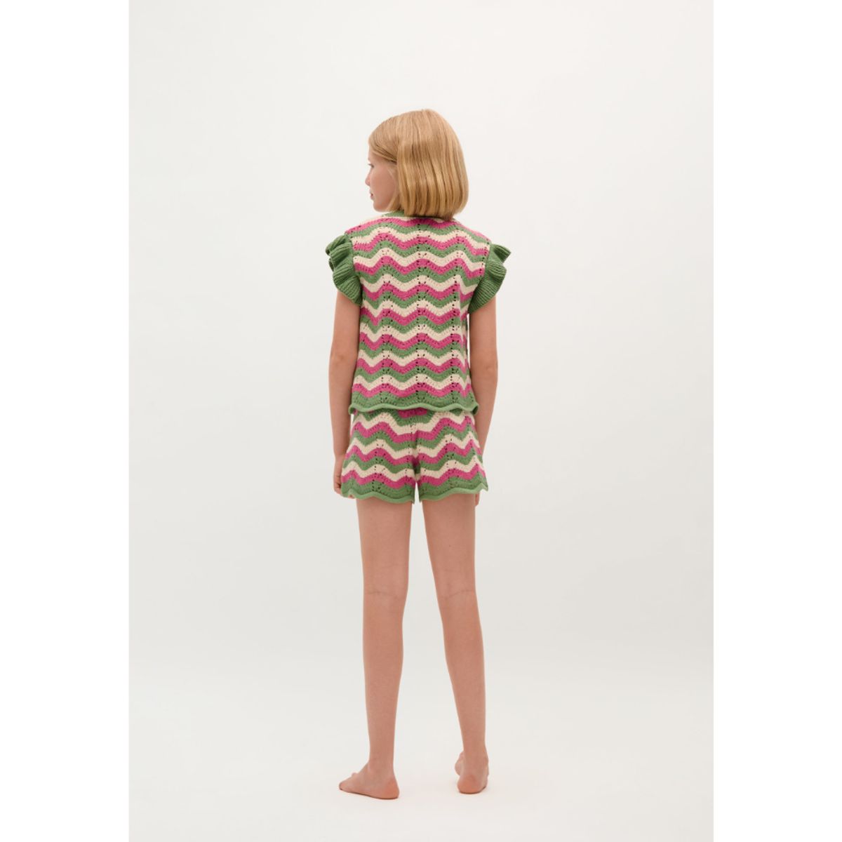 SCALPERS - SHORTS PUNTO ONDAS TRICOLOR