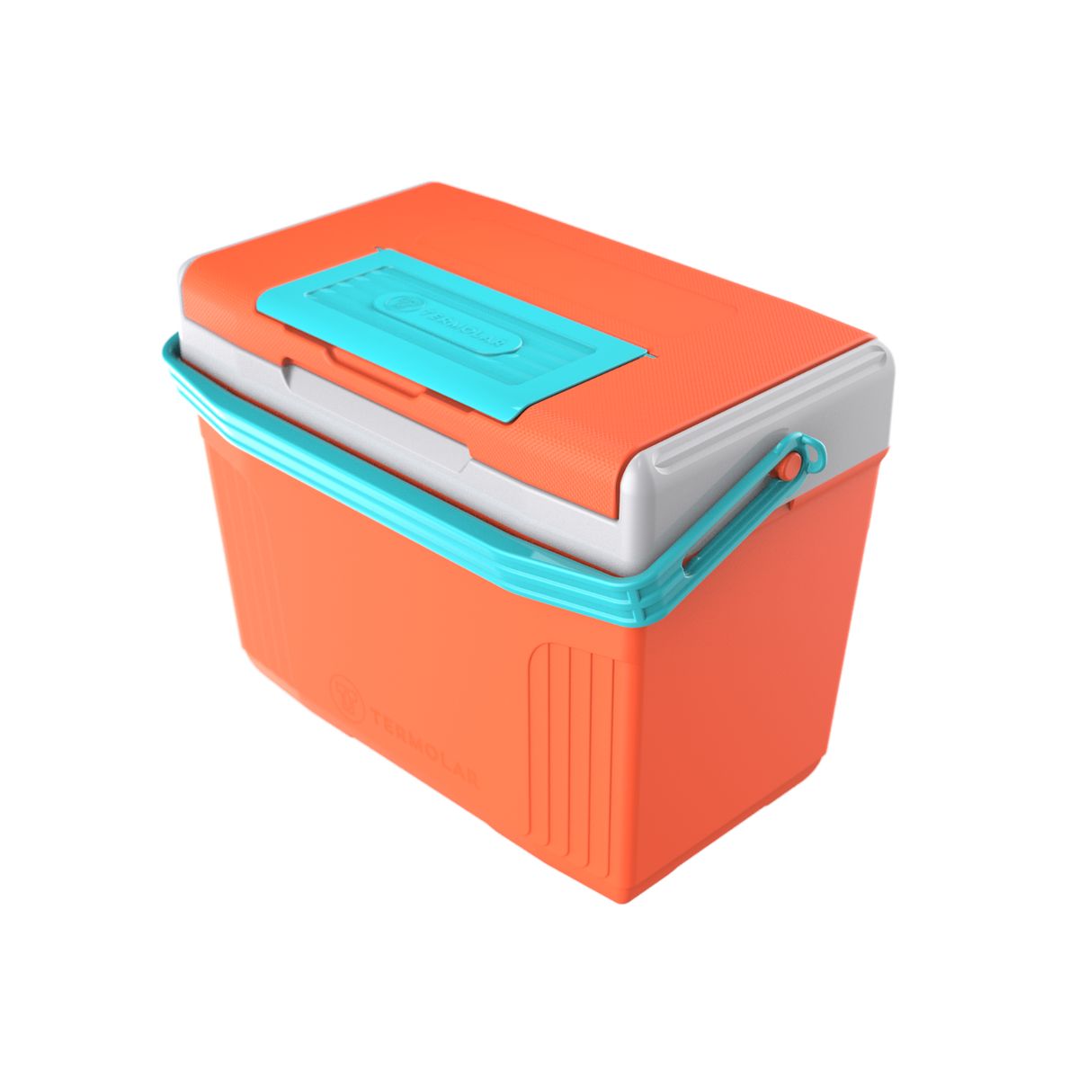 TERMOLAR - COOLER TERMOLAR 8LT NARANJO / CELESTE