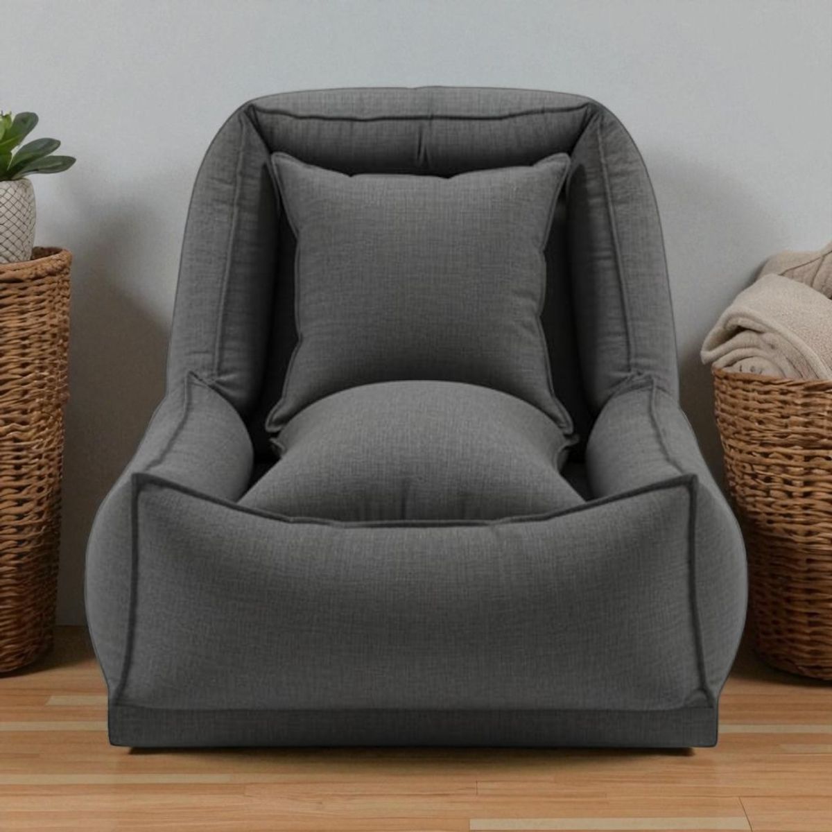 DISEÑOS VALESTRINI - SOFA CAMA BED EN LINO