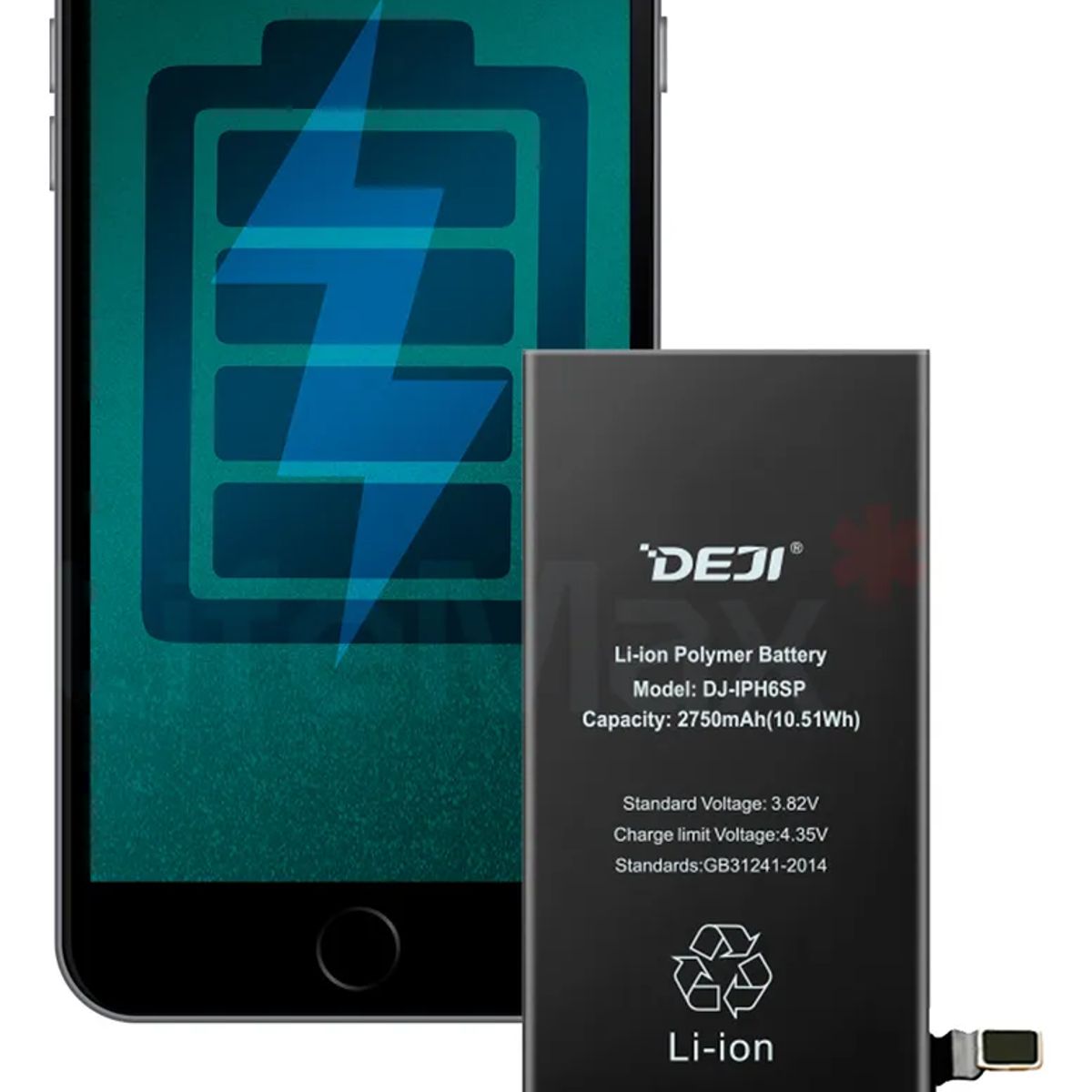 GENERICO - Batería Para Iphone 6s Plus Marca Deji