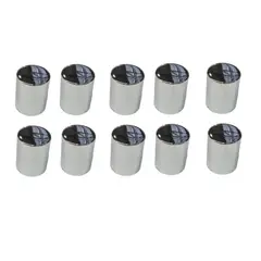 GENERICO - TAPA TUERCA CROMADA 32-33 MM - CILINDRICA A PRESION