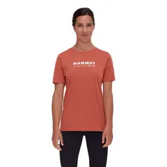MAMMUT - Polera Mujer Core Logo Rojo