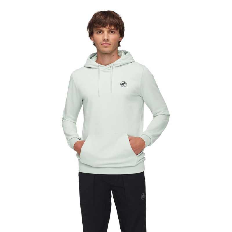 MAMMUT - Poleron Hombre Ml Hoody Original Gris Mammut