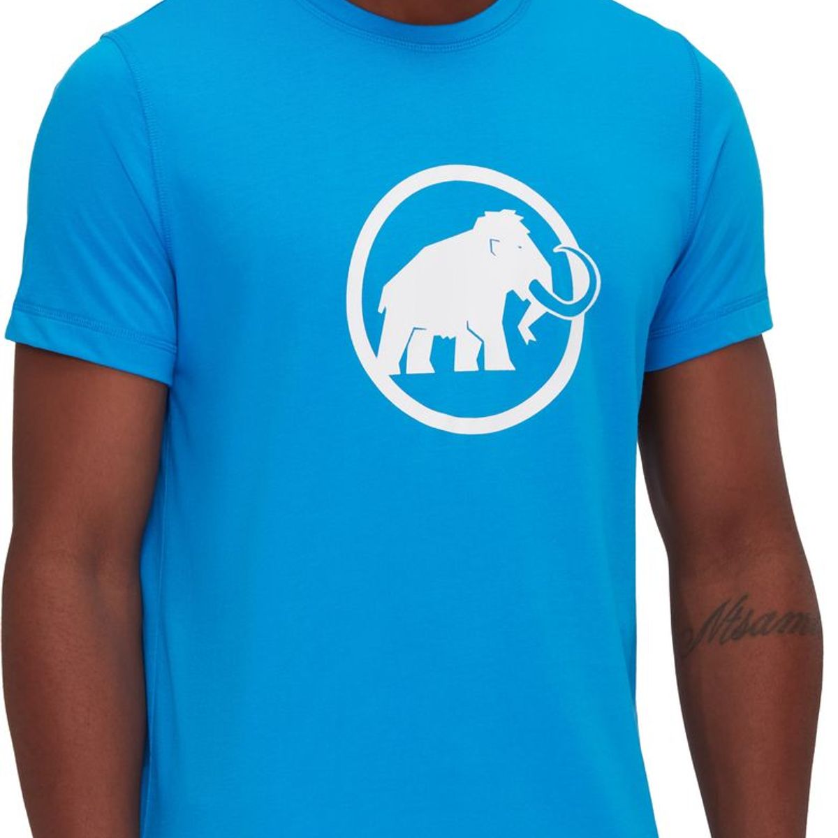 MAMMUT - Polera Hombre Mammut Core Classic Azul