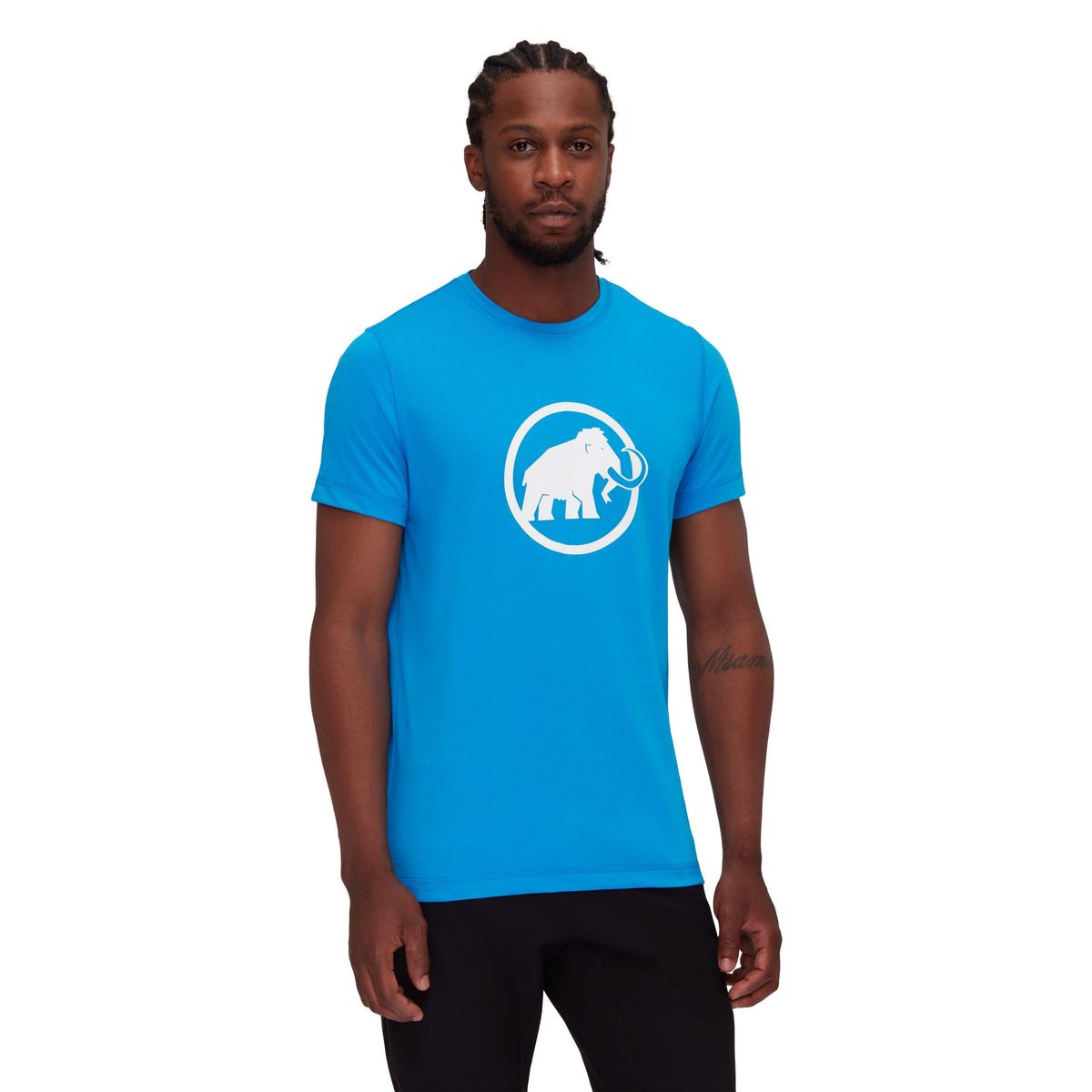 MAMMUT - Polera Hombre Mammut Core Classic Azul