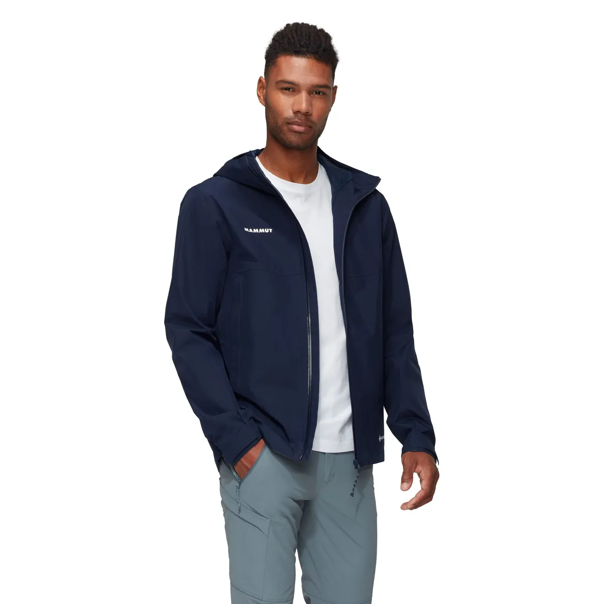MAMMUT - Chaqueta Hombre Mammut Treeline Hs Hooded Azul