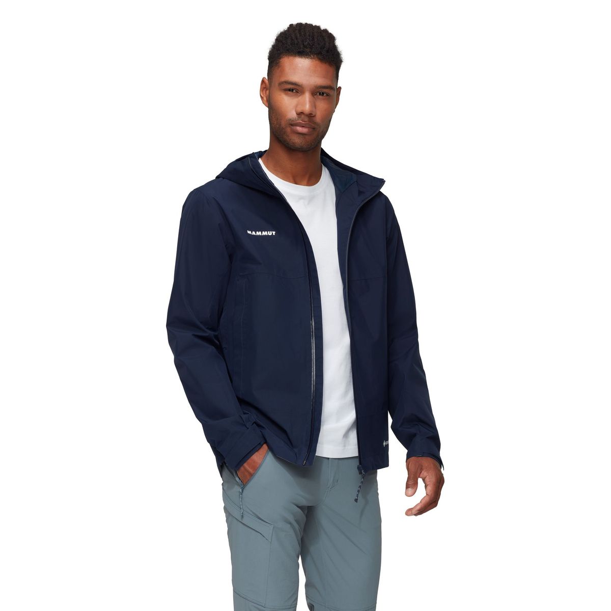 MAMMUT - Chaqueta Hombre Treeline Hs Hooded Azul Mammut