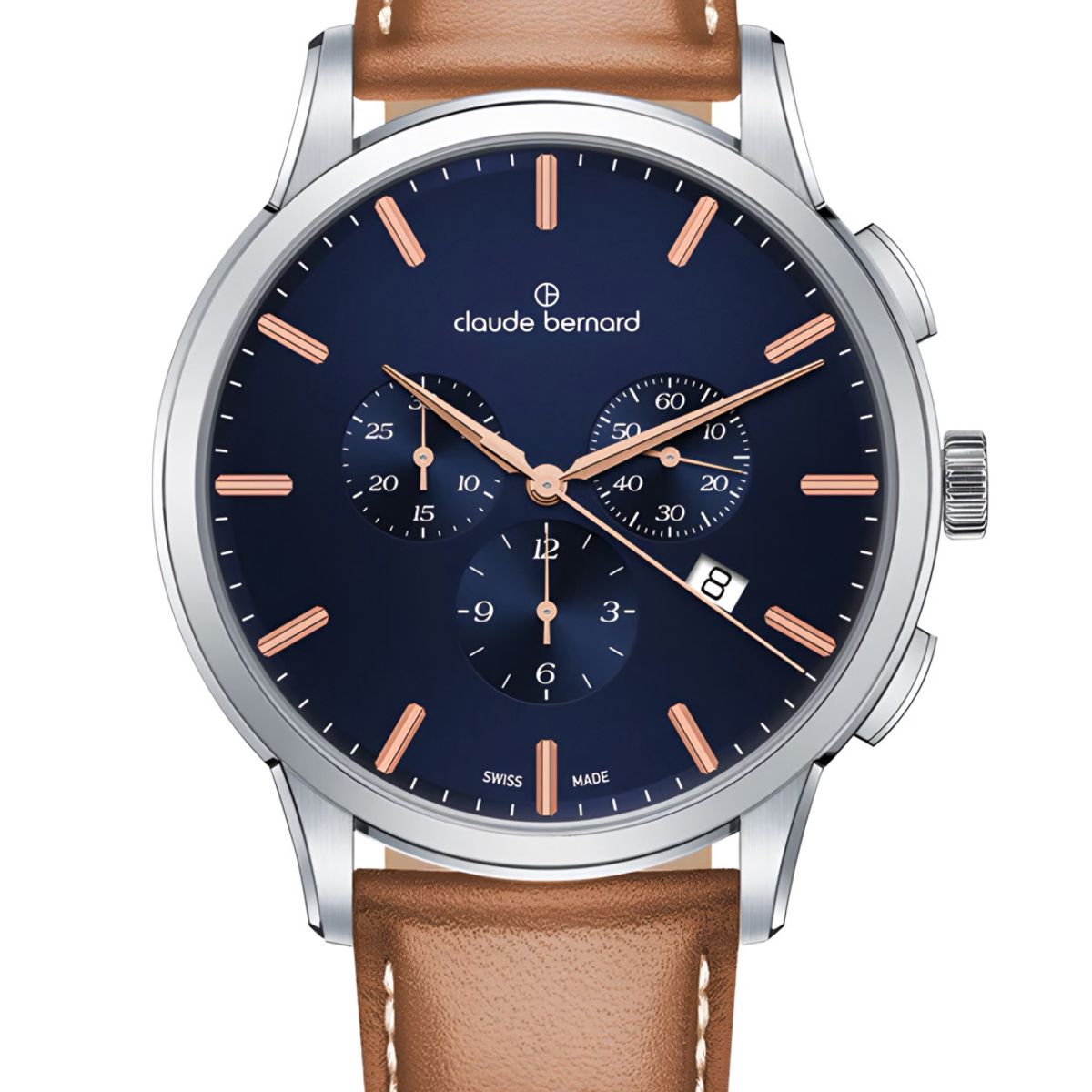 CLAUDE BERNARD - Reloj Claude Bernard Classic Chronograph Hombre 43mm
