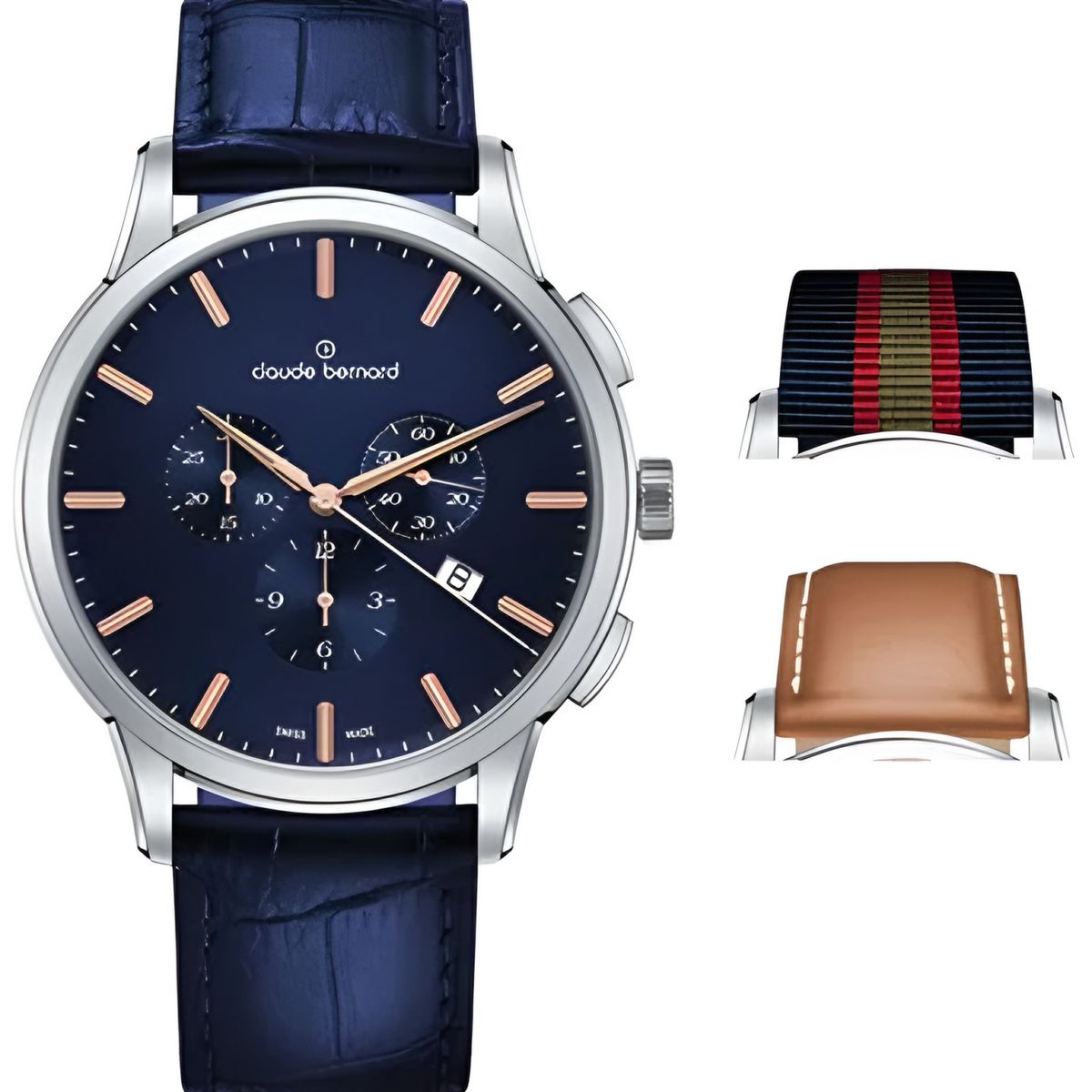 CLAUDE BERNARD - Reloj Claude Bernard Classic Chronograph Hombre 43mm