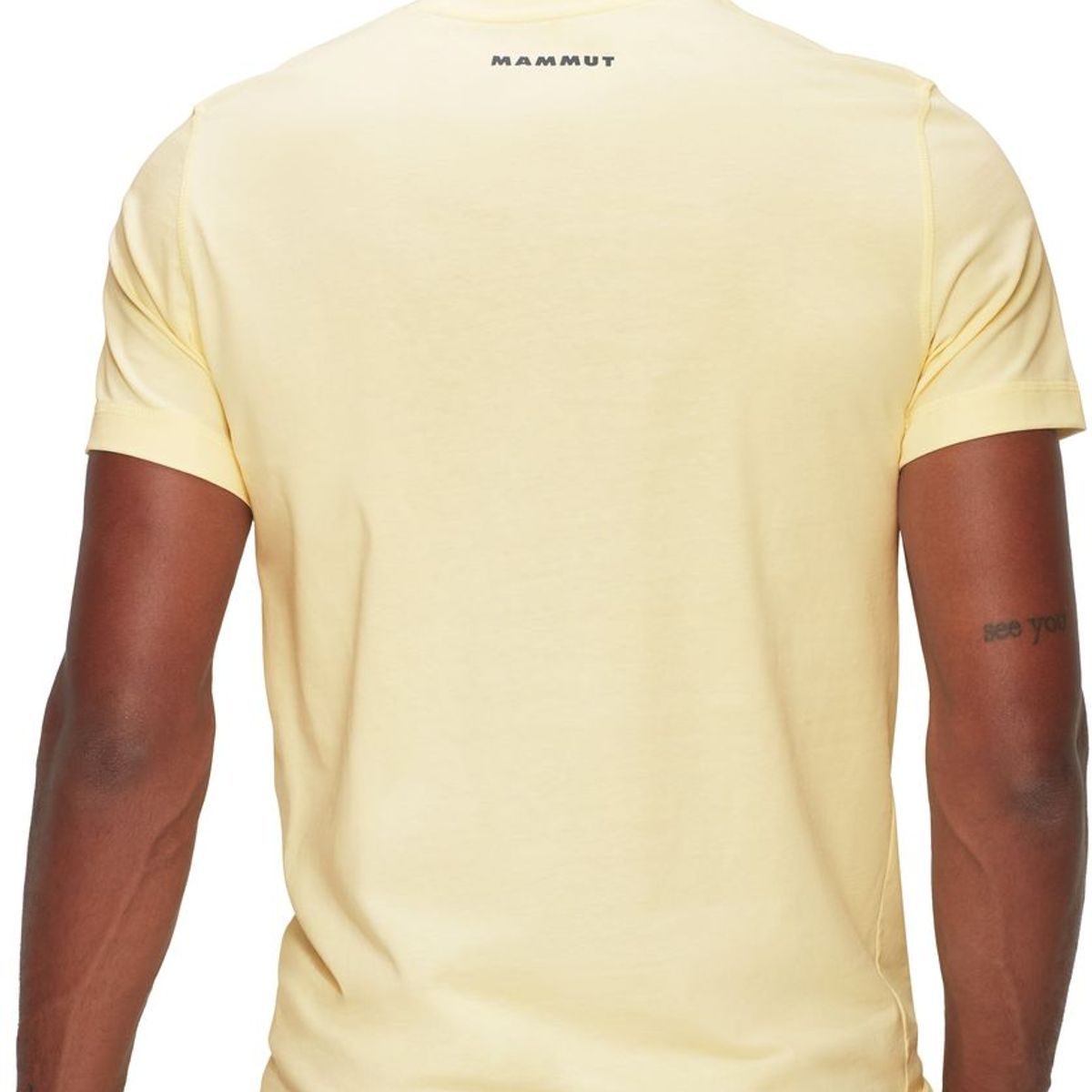 MAMMUT - Polera Hombre Core Gear Amarillo Mammut