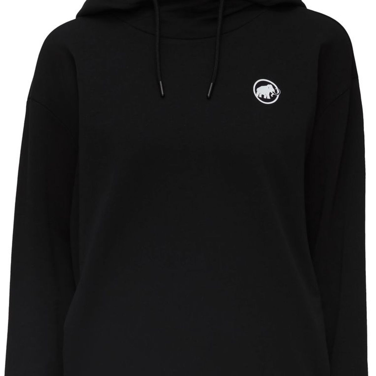MAMMUT - Poleron Mujer Ml Hoody Original Negro Mammut