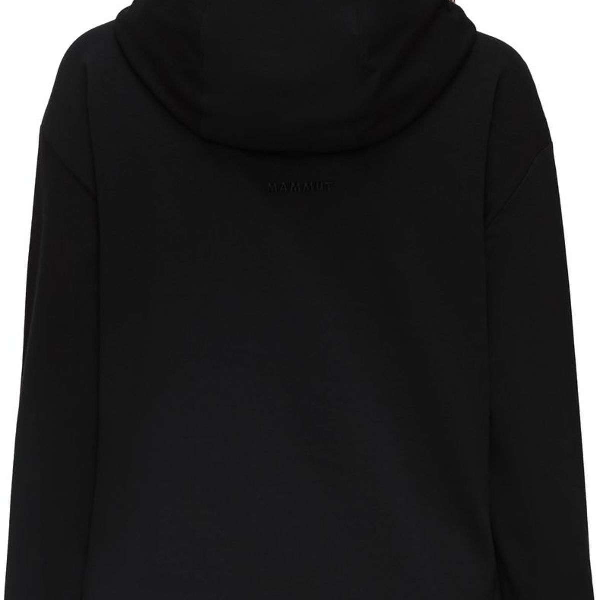 MAMMUT - Poleron Mujer Ml Hoody Original Negro Mammut